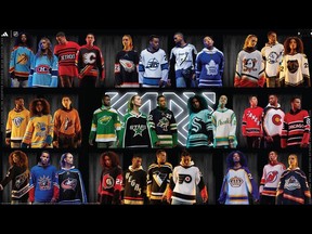 The NHL unveiled all 32 Reverse Retro jerseys by Adidas on Thursday, October 20, 2022.