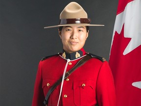 Formal RCMP portrait of Const. Shaelyn (Tzu-Hsin) Yang, who was killed in the line of duty in Burnaby on Oct. 18, 2022.