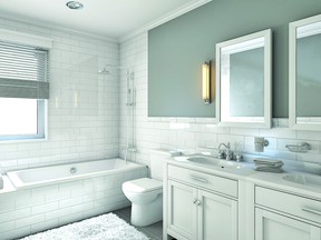 Western Bathrooms & Renovations is able to complete standard-size bathroom renovations in three days, with packages starting at $5,179.   SUPPLIED