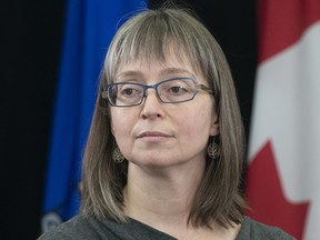 Dr. Deena Hinshaw, Alberta’s chief medical officer of health, could be Premier Danielle Smith's first casualty.
