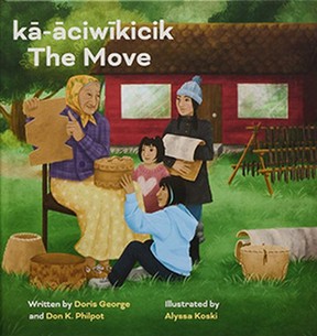 Alyssa Koski is a finalist for the GGBooks awards for illustrations in The Move.