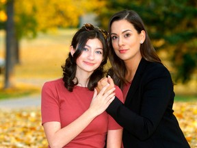 Former teen mom and student from Louise Dean Centre from 2006-2009, Samantha Braet and her daughter, Aleah is now a working mom with a career and credits LDC, with her success in Calgary on Wednesday, October 5, 2022.