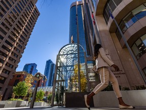 Western Canadian Place in downtown Calgary. The Conference Board of Canada forecasts solid growth for the city over the next few years.
