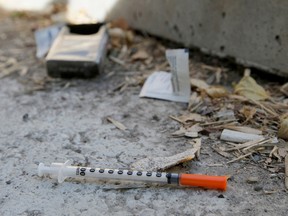 A group of Calgary businesses and community associations is calling on all governments to improve their response to the ongoing opioid crisis with safe drug use options and improved drug checking.