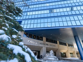 The Calgary municipal building was photographed on Tuesday, November 8, 2022.
