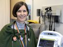 Dr. Beth Foster, pediatrician-in-chief at the Montreal Children's Hospital.  A living donor kidney transplant had to be postponed due to the demands of a huge surge in children with respiratory diseases.  
