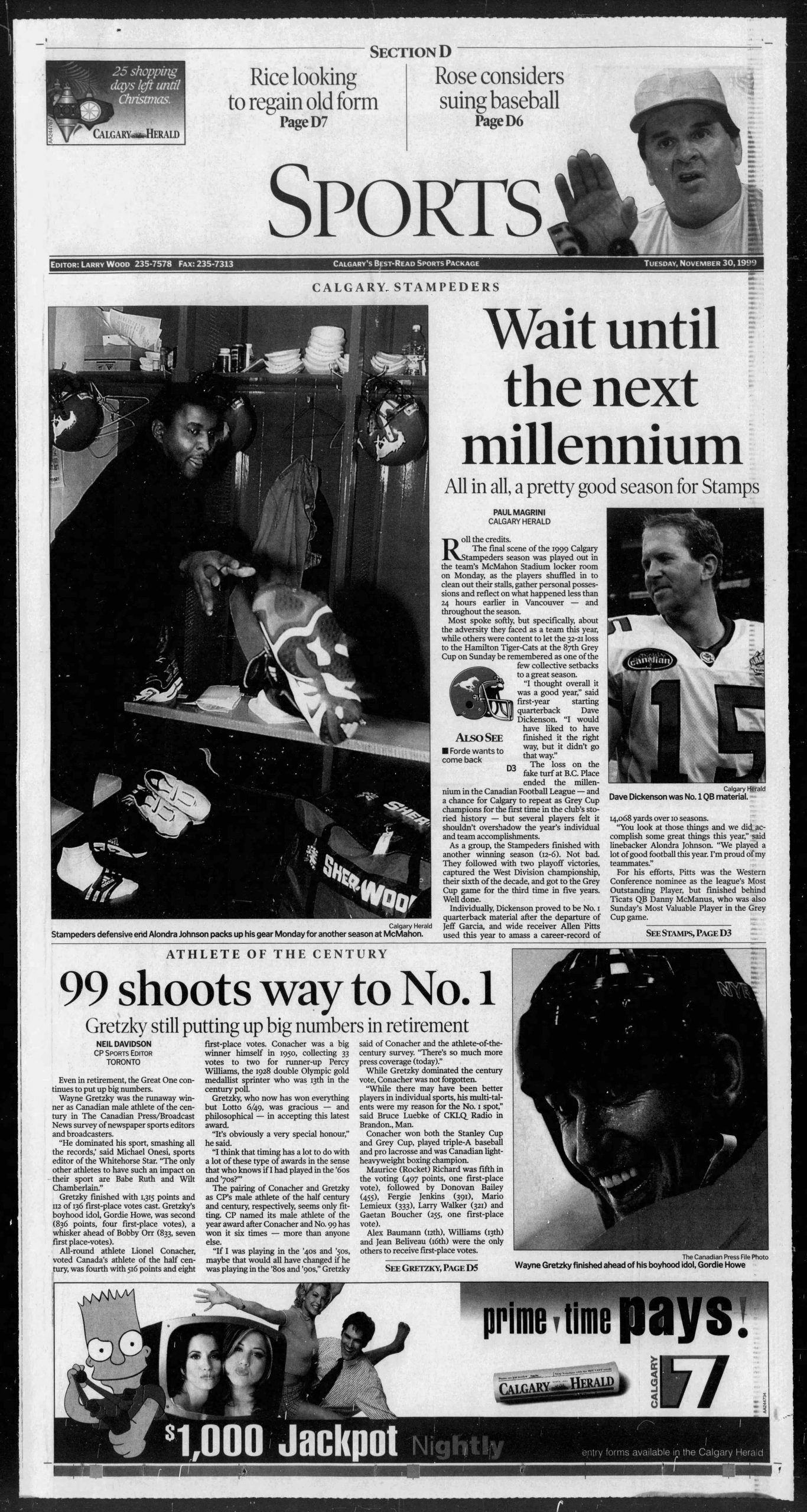 Nov 30, 1999 archived page