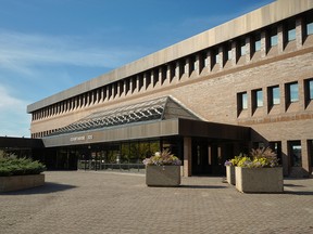 A view of the Lethbridge Courthouse.