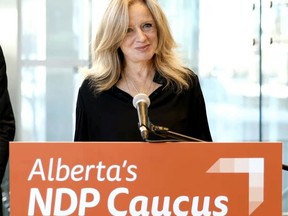 Alberta NDP Leader Rachel Notley on Monday, November 21, 2022.