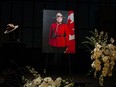 A memorial service for RCMP Const. Shaelyn Yang at Willingdon Church in Burnaby, B.C., November 2, 2022. Yang was fatally stabbed on October 18 while helping to notify the occupant of a tent encampment in a Burnaby public park that he could not be there.