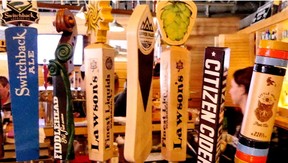 The local pubs around Sugarbush Resort serve a variety of craft beers, which Vermont is famous for.