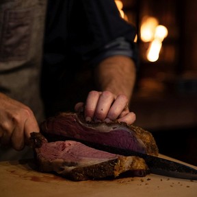 Prime rib is a specialty on the menu at Bluebird. Courtesy, Banff Hospitality Collective