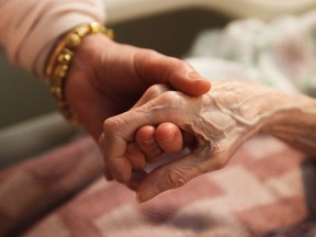 The work done by Hospice Calgary includes programs that support the mental well-being of children and family members who lose a loved one. Postmedia file photo.