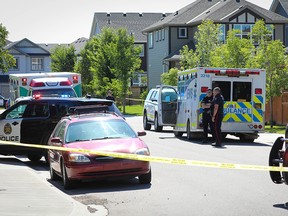 Calgary Police are investigating a fatal shooting in the community of Legacy on July 14, 2020.