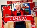 Calgary football fan Craig MacTavish on Nov. 5, ahead of his departure for the 2022 FIFA World Cup in Qatar.