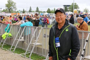 Stars & Thunder Music Promoter Ron Sakamoto.Len Gillis/Timmins Daily Press/Postmedia Network