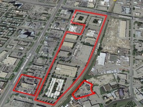 An artist's rendering of the proposed Midtown station.
