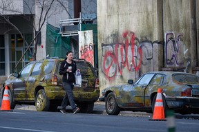 In April 2022, parts of downtown Calgary were transformed into an apocalyptic scene for the HBO series Last of Us.