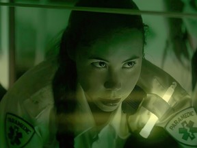 Actress Marika Sila in a scene from the film Ditched. Courtesy, Mark Sommer