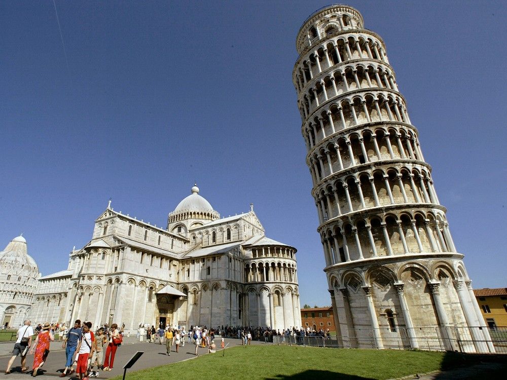 'The strangest structure in the world': The Leaning Tower of Pisa -
From the archives