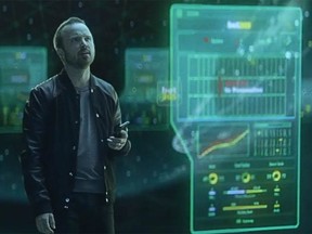 Screen grab from Aaron Paul's gambling commercial for Bet365.