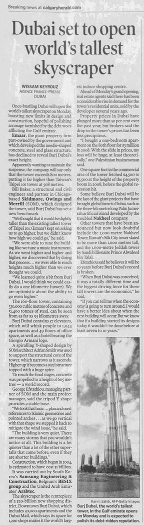 Calgary Herald, Jan. 2, 2010.