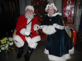 Mr. and Mrs. Claus took time out of their busy schedules to make an appearance at Christmas in Alberta.