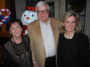George Brookman and his wife Marjie and daughter Karen Brookman.