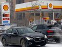Gas prices continue to drop in Calgary on Tuesday, December 20, 2022. Starting in January, Alberta will suspend the full provincial fuel tax for six months.