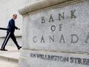 Governor of the Bank of Canada Tiff Macklem walks outside the Bank of Canada building in Ottawa, June 22, 2020.