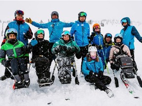 Rocky Mountain Adaptive skiing. Courtesy Viktoria North