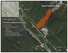 Parks Canada has begun work on a proactive fire watch in Banff National Parks between Banff and Lake Louise.
