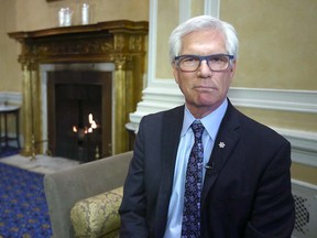 Jim Carr, photographed at the Fairmont Palliser in downtown Calgary on Jan. 14, 2020, during his first trip to Alberta after becoming the prime minister’s special representative for the Prairies.