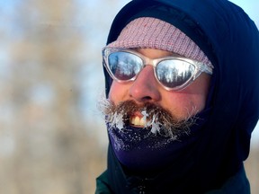 Jay Heule hit the ice rink at Bowness Park as the deep freeze continues on Wednesday, December 21, 2022 in Calgary.