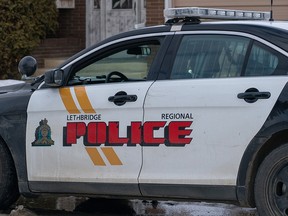 Lethbridge police were at the home of a 78-year-old women, in Lethbridge, on Tuesday January 19, 2016.  The senior was identified by neighbours as Irene Carter, who was found stabbed to death on Sunday.  Police were called to home on Normandy Road after family members discovered Carters body in the residence.  It is the first homicide of 2016 in the city.  Calgary Herald photo by David Rossiter