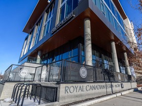 The Royal Canadian Legion #264 located at 1918 Kensington Road NW was taken down on Monday January 16, 2023.