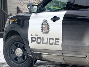 Calgary police cruiser
