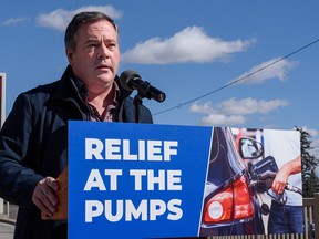 Last year, former premier Jason Kenney said he had ordered the red tape department to monitor stations for gas shielding.
