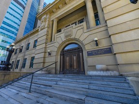 The Calgary Court of Appeals Courthouse building.