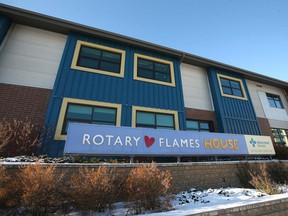 Exterior of Rotary House near the Alberta Children's Hospital in Calgary on Sunday, December 4, 2022.