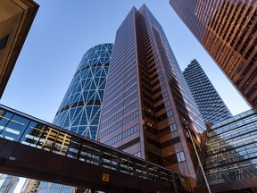 For the first time in eight years, the value of office buildings in the city’s core has risen.