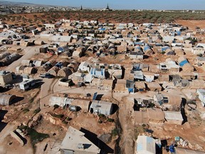 FILE PHOTO: A general view of a camp for internally displaced people, in northern rebel-held Idlib, Syria September 25, 2022.