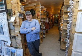 Victor Tipper at The Hidden Gem Market in Kensington, an outlet for 85 local vendors.