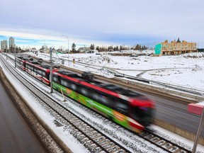 A C train heads west through the Westbrook communities and past the Crown Park project.  Council has given preliminary approval to the Westbrook Local Area Plan document, which will guide future development in a number of communities in the Westbrook area.