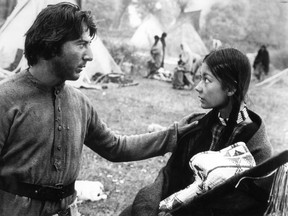 Dustin Hoffman and Amy Eccles in the film “Little Big Man” Handout. [PNG Merlin Archive] * Calgary Herald Merlin Archive *