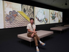 Howie Tsui's exhibit, Retainers of Anarchy, opens in the Glenbow at The Edison on Jan. 7. Photo courtesy, Felicity Jenkins© Art Gallery of New South Wales