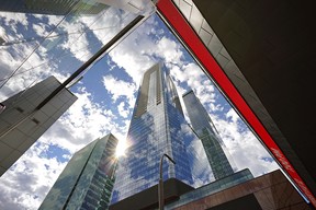 The JW Marriott Hotel and Residences in Edmonton's Ice District.