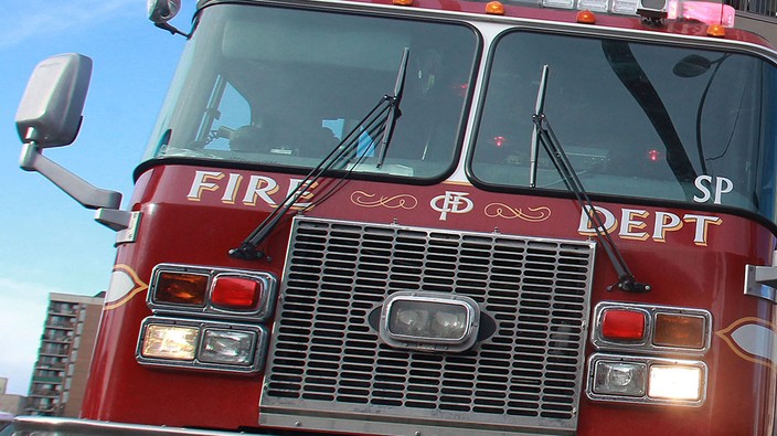 Man treated for burns after Coventry Hills apartment fire
