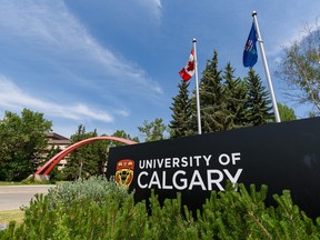University of Calgary was taken on Wednesday, July 7, 2021.