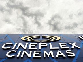 OAKVILLE, ONTARIO: OCTOBER 11, 2017--BUSINESS--The Cineplex Theatres off Winston Churchill Boulevard in Oakville, Ontario, Wednesday October 11, 2017.  [Photo Peter J Thompson] [For Financial Post story by TBA/Financial Post]                                                                                                                                                                                                     //NATIONAL POST STAFF PHOTO